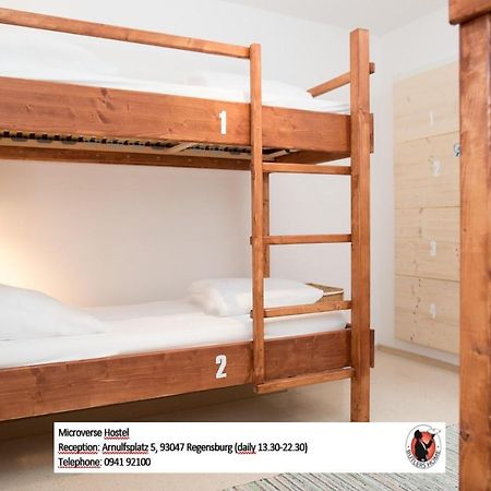 Microverse Hostel Regensburg Bagian luar foto