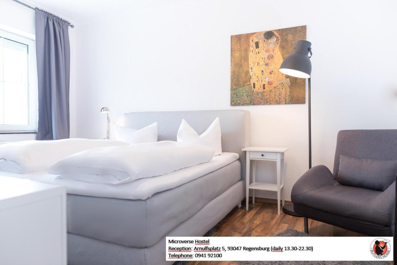 Microverse Hostel Regensburg Bagian luar foto